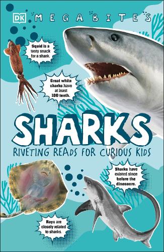 Бумажная книга «Sharks: Riveting Reads for Curious Kids», автор DK (Dorling Kindersley) - фото №1