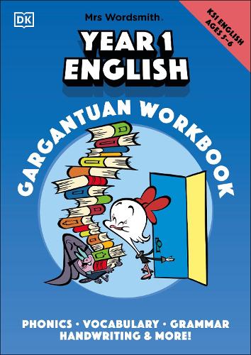 [object Object] «Mrs Wordsmith Year 1 English Gargantuan Workbook, Ages 5-6 (Key Stage 1): Phonics, Vocabulary, Handwriting, Grammar, And More!», автор Миссис Вордсмит - фото №1