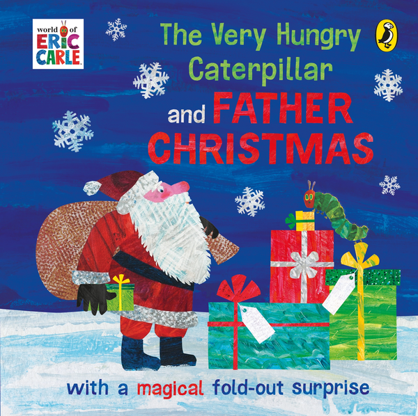 Паперова книга «The Very Hungry Caterpillar and Father Christmas», автор Ерік Карл - фото №1