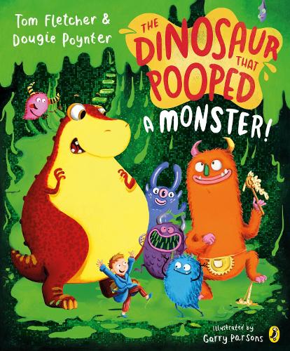Паперова книга «The Dinosaur that Pooped a Monster!», авторів Дугі Пойнтер, Том Флетчер - фото №1