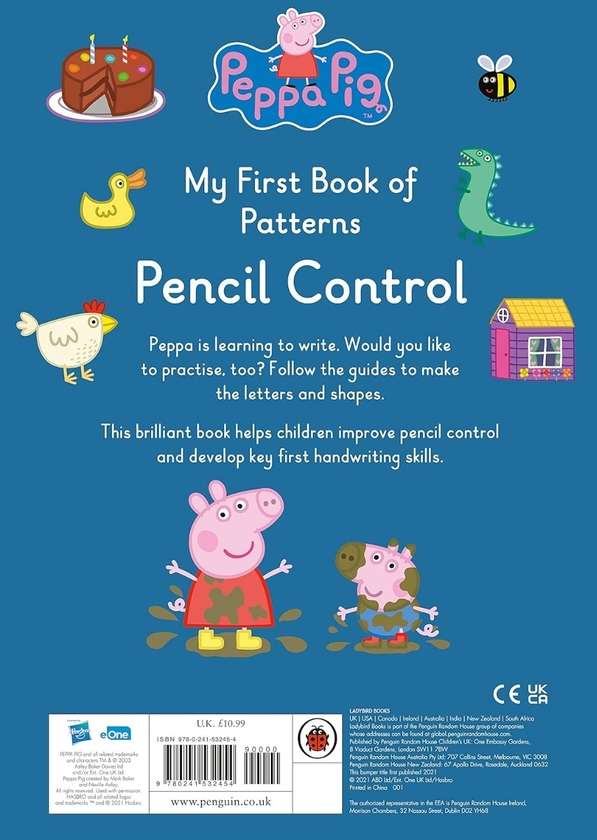 [object Object] «Peppa Pig. My First Book of Patterns: Pencil Control» - фото №2 - мініатюра