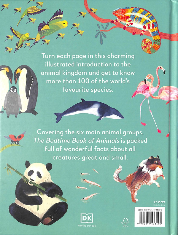 Бумажная книга «The Bedtime Book of Animals» - фото №1