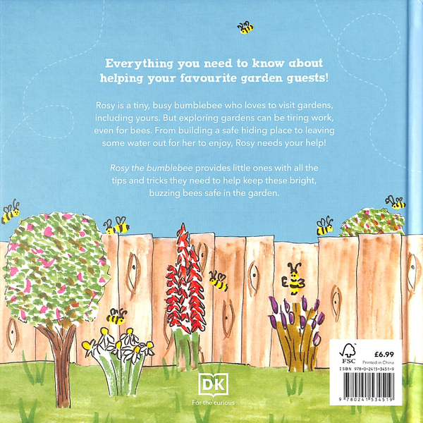 Паперова книга «Rosy the Bumblebee», автор Френсіс Роджерс - фото №1