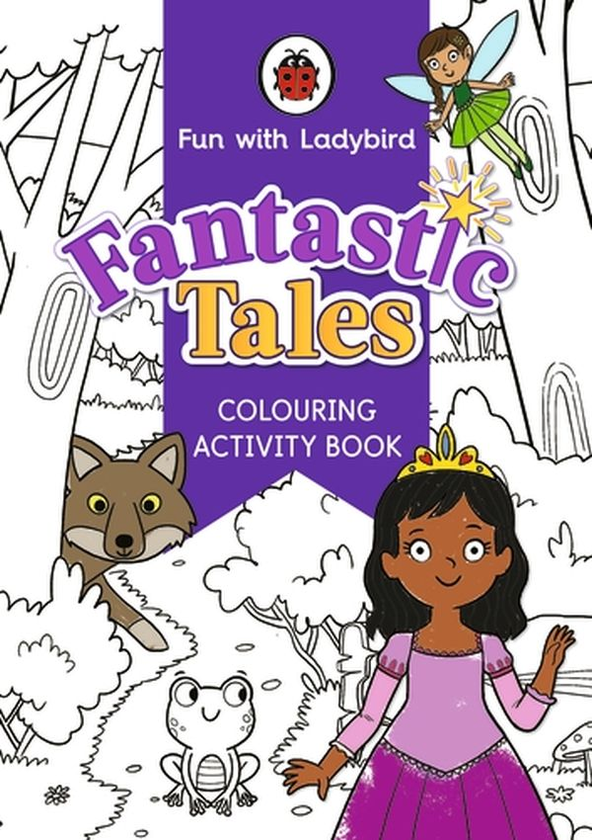 Паперова книга «Colouring Activity Book. Fantastic Tales» - фото №1