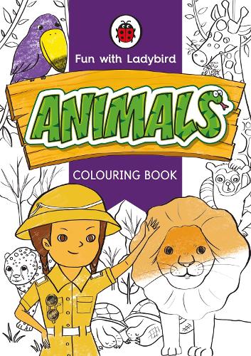 Бумажная книга «Fun With Ladybird: Colouring Book: Animals», автор Ladybird - фото №1