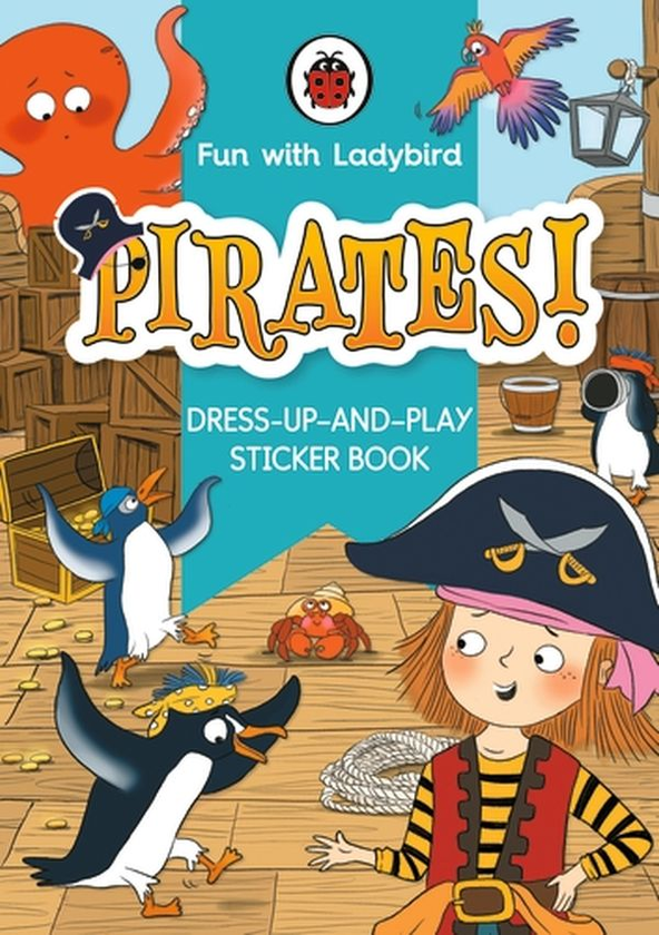 Паперова книга «Dress-Up-And-Play Sticker Book. Pirates!» - фото №1