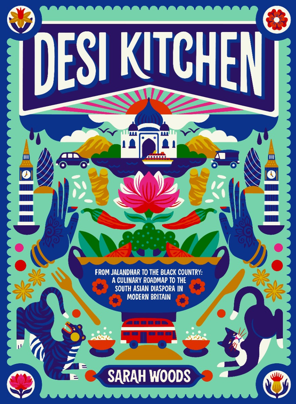Паперова книга «Desi Kitchen», автор Сара Вудс - фото №1