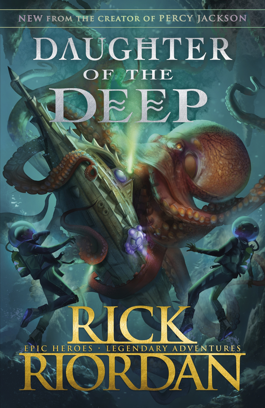 Бумажная книга «Daughter of the Deep», автор Рик Риордан - фото №1