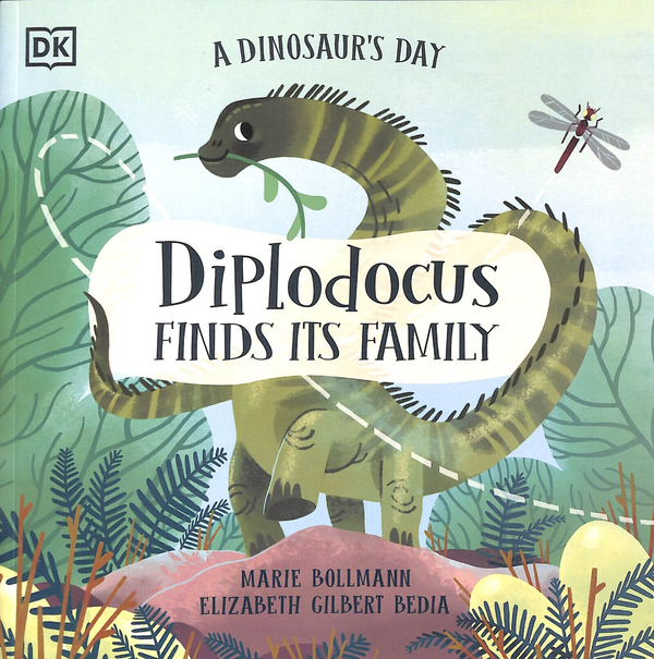 Бумажная книга «A Dinosaur's Day. Diplodocus Finds Its Family», автор Элизабет Гилберт Бедиа - фото №1