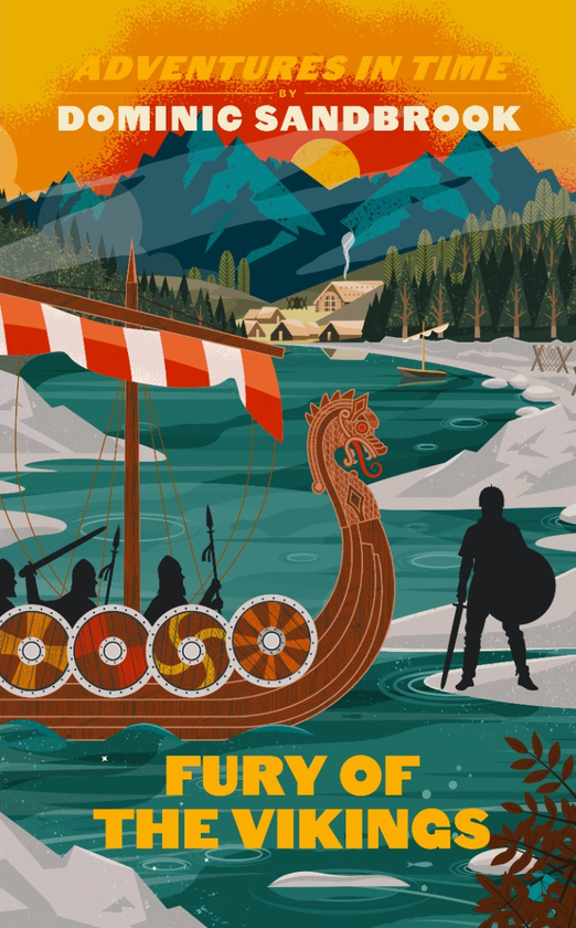Бумажная книга «Adventures in Time: Fury of the Vikings», автор Доминик Сендбрук - фото №1