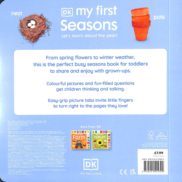 [object Object] «My First Seasons. Let's Learn About the Year!» - фото №2 - миниатюра
