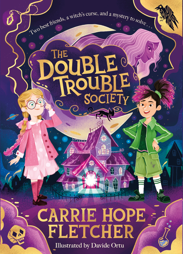 Паперова книга «The Double Trouble Society», автор Керрі Хоуп Флетчер - фото №1