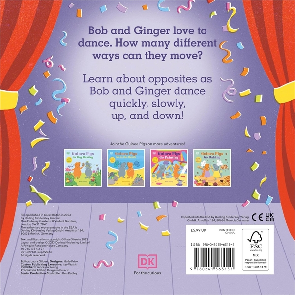 Бумажная книга «Guinea Pigs Go Dancing», автор Кейт Шихи - фото №1