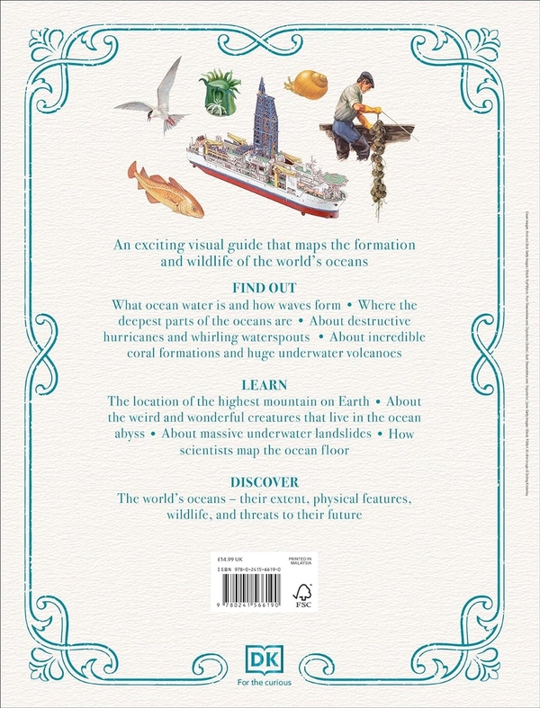 Бумажная книга «The Oceans Atlas: A Pictorial Guide to the World's Waters» - фото №1