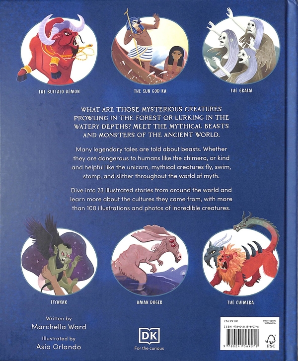 Бумажная книга «Beasts of the Ancient World», автор Марчелла Уорд - фото №1