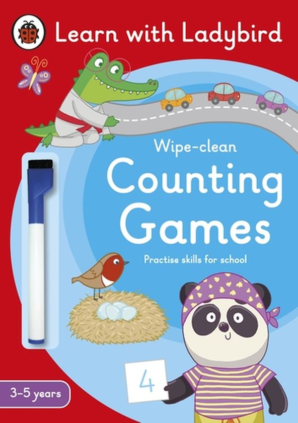 [object Object] «Counting Games. A Learn with Ladybird Wipe-clean Activity Book» - фото №1