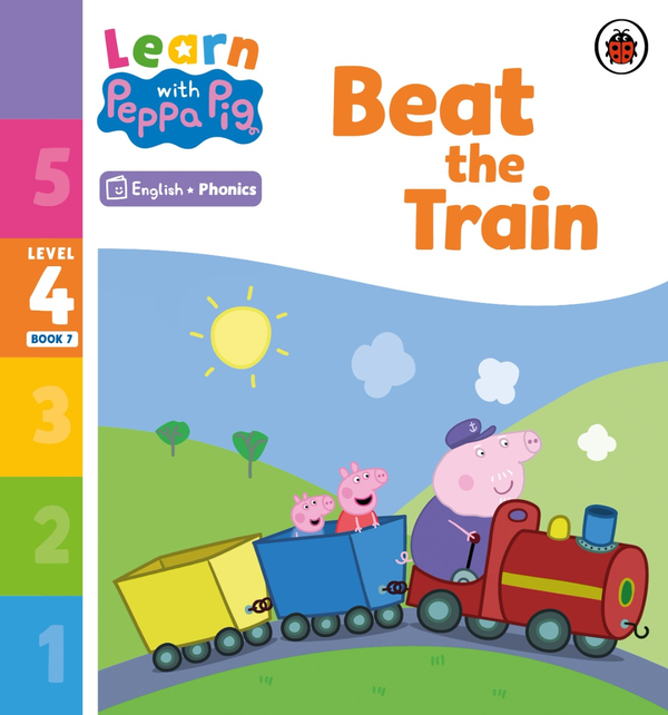Бумажная книга «Learn with Peppa. Level 4. Book 7. Beat the Train (Phonics Reader)» - фото №1
