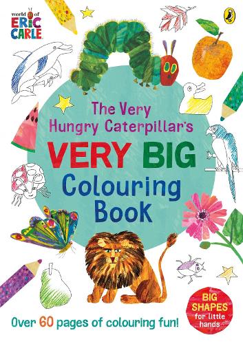 Бумажная книга «The Very Hungry Caterpillar's Very Big Colouring Book», автор Эрик Карл - фото №1