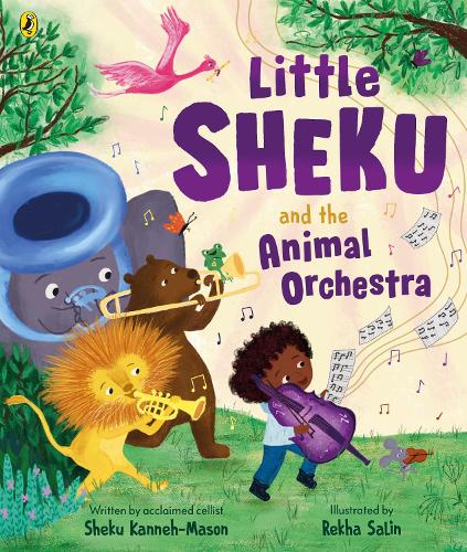 Паперова книга «Little Sheku and the Animal Orchestra», автор Шеку Канне-Мейсон - фото №1