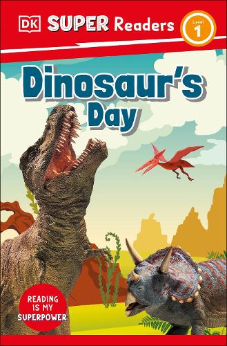Бумажная книга «DK Super Readers Level 1 Dinosaur's Day», автор DK (Dorling Kindersley) - фото №1