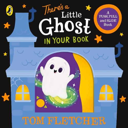 Паперова книга «There’s a Little Ghost in Your Book», автор Том Флетчер - фото №1