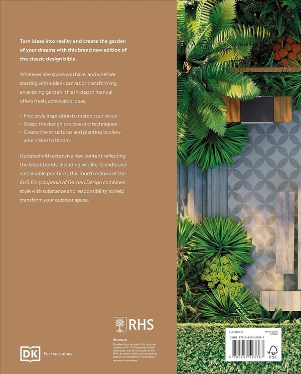 Бумажная книга «RHS Encyclopedia of Garden Design», автор Крис Янг - фото №1