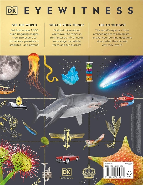 Бумажная книга «Eyewitness Encyclopedia of Everything», автор Фрэн Бейнс - фото №1