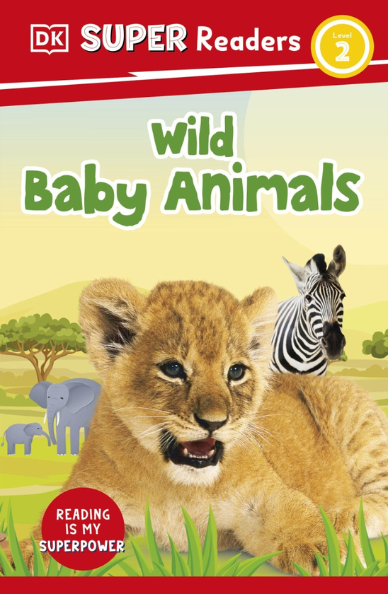 Паперова книга «Wild Baby Animals», автор Дебора Лок - фото №1