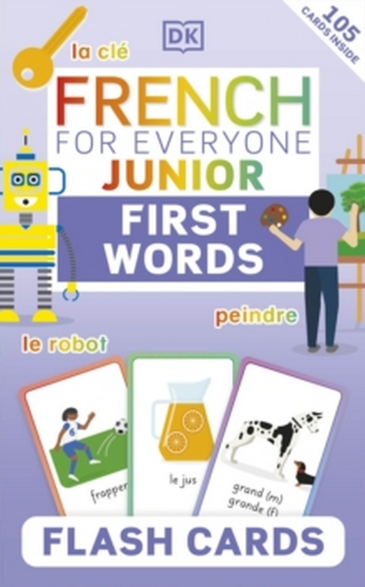 Паперова книга «French for Everyone. Junior First Words Flash Cards» - фото №1