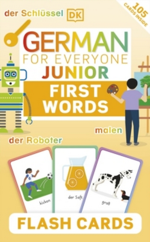 Бумажная книга «German for Everyone. Junior First Words Flash Cards» - фото №1