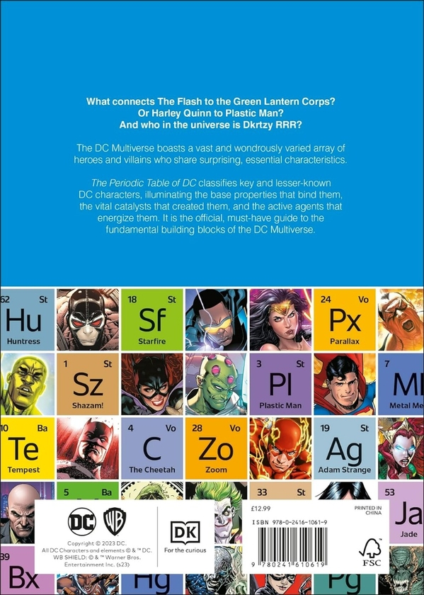 [object Object] «The Periodic Table of DC» - фото №2 - мініатюра