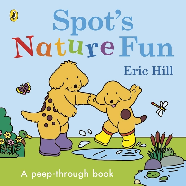 Паперова книга «Spot’s Nature Fun! A Peep Through Book», автор Ерік Хілл - фото №1