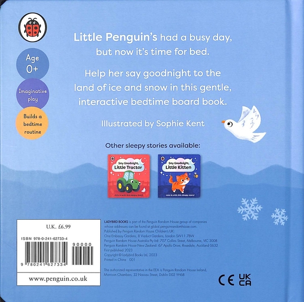 Бумажная книга «Say Goodnight, Little Penguin: Join in with this sleepy story for toddlers» - фото №1