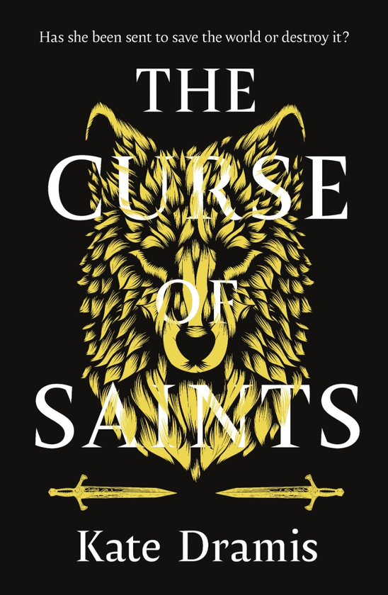 Паперова книга «The Curse of Saints», автор Кейт Дреміс - фото №1