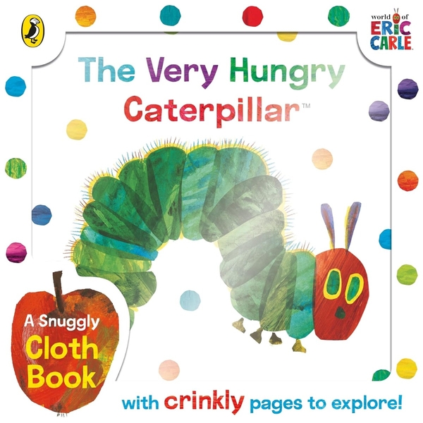 Бумажная книга «The Very Hungry Caterpillar Cloth Book», автор Эрик Карл - фото №1
