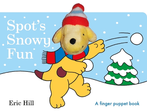 Паперова книга «Spot's Snowy Fun Finger Puppet Book», автор Ерік Хілл - фото №1