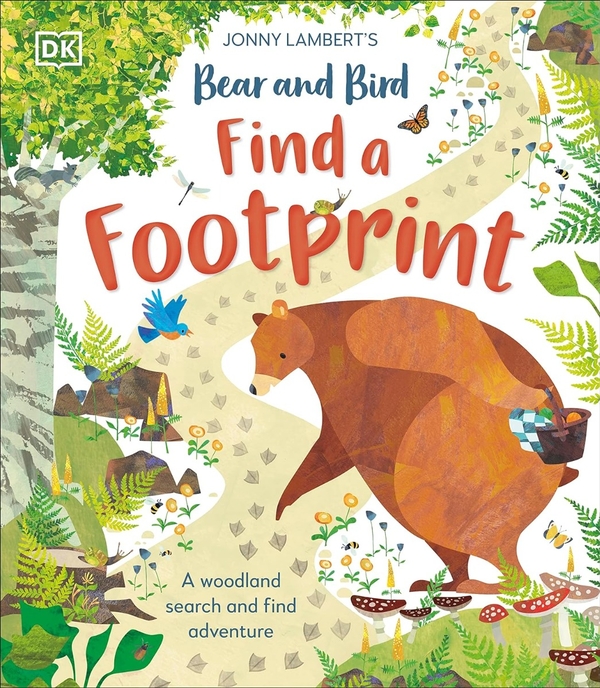 Паперова книга «Jonny Lambert’s Bear and Bird: Find a Footprint», автор Джонні Ламберт - фото №1