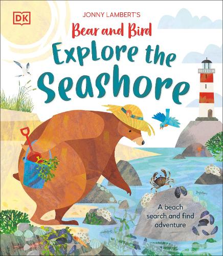 Бумажная книга «Jonny Lambert’s Bear and Bird Explore the Seashore: A Beach Search and Find Adventure», автор Джонни Ламберт - фото №1