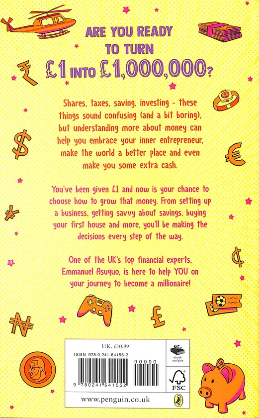 Паперова книга «The Ultimate Guide to Money», автор Еммануель Асуко - фото №1