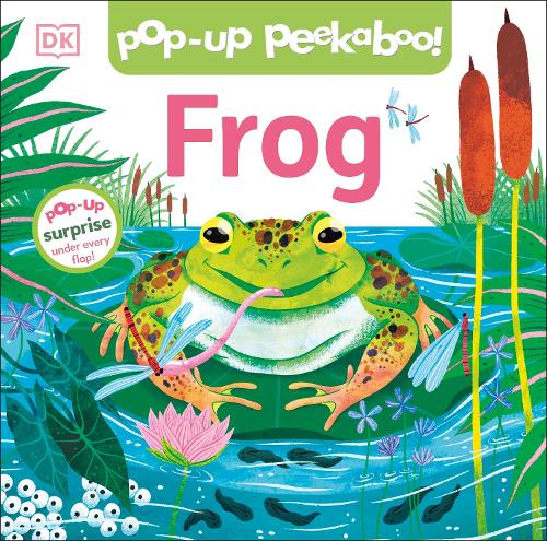 Бумажная книга «Pop-Up Peekaboo! Frog: Pop-Up Surprise Under Every Flap!», автор DK (Dorling Kindersley) - фото №1