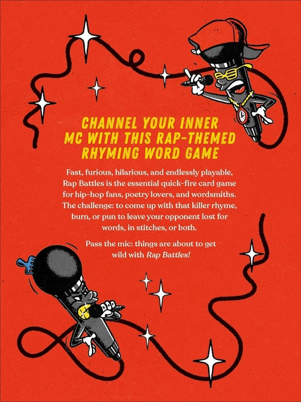 Паперова книга «Rap Battles: The Hip-Hop Rhyming Word Game for Wannabe MCs», автор Кріс Тернер - фото №1