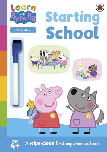 [object Object] «Learn with Peppa: Starting School wipe-clean activity book», автор Свинка Пеппа - фото №1