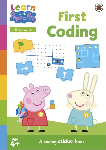 [object Object] «Learn with Peppa: First Coding sticker activity book», автор Свинка Пеппа - фото №1