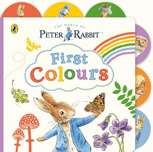 Бумажная книга «Peter Rabbit: First Colours: Tabbed Board Book» - фото №1