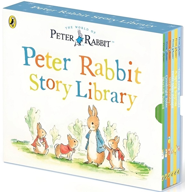 [object Object] «Peter Rabbit Story Library (6 books)», автор Беатрис Поттер - фото №1