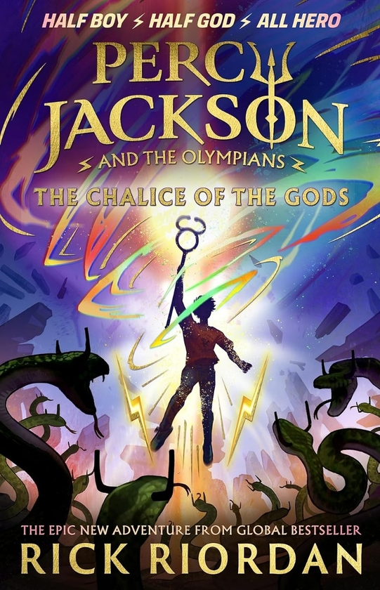 Бумажная книга «Percy Jackson and the Olympians: The Chalice of the Gods», автор Рик Риордан - фото №1
