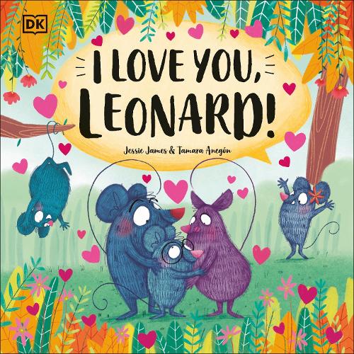Паперова книга «I Love You, Leonard!», автор Джессі Джеймс - фото №1