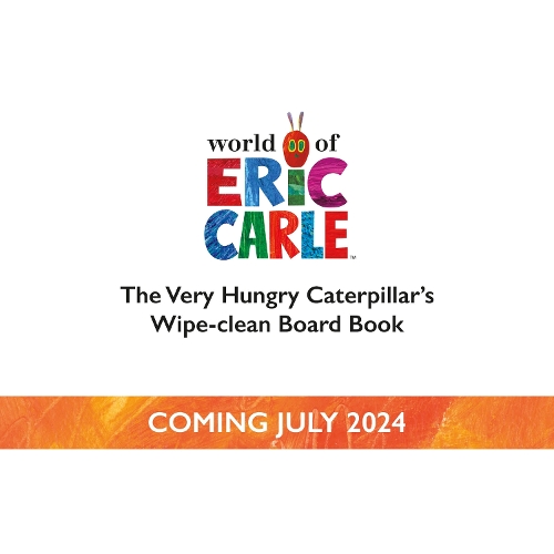Паперова книга «The Very Hungry Caterpillar’s Bugs: Wipe-Clean Board Book», автор Ерік Карл - фото №1