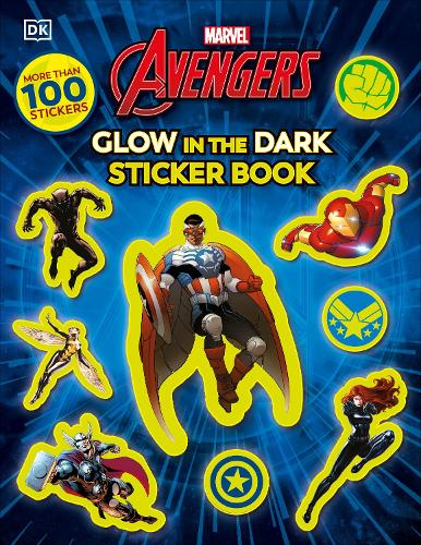Бумажная книга «Marvel Avengers Glow in the Dark Sticker Book: With More Than 100 Stickers», автор DK (Dorling Kindersley) - фото №1