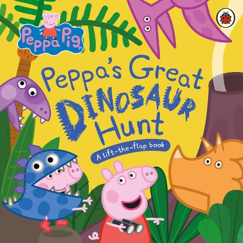 [object Object] «Peppa Pig: Peppa’s Great Dinosaur Hunt: A Lift-the-Flap Book», автор Свинка Пеппа - фото №1